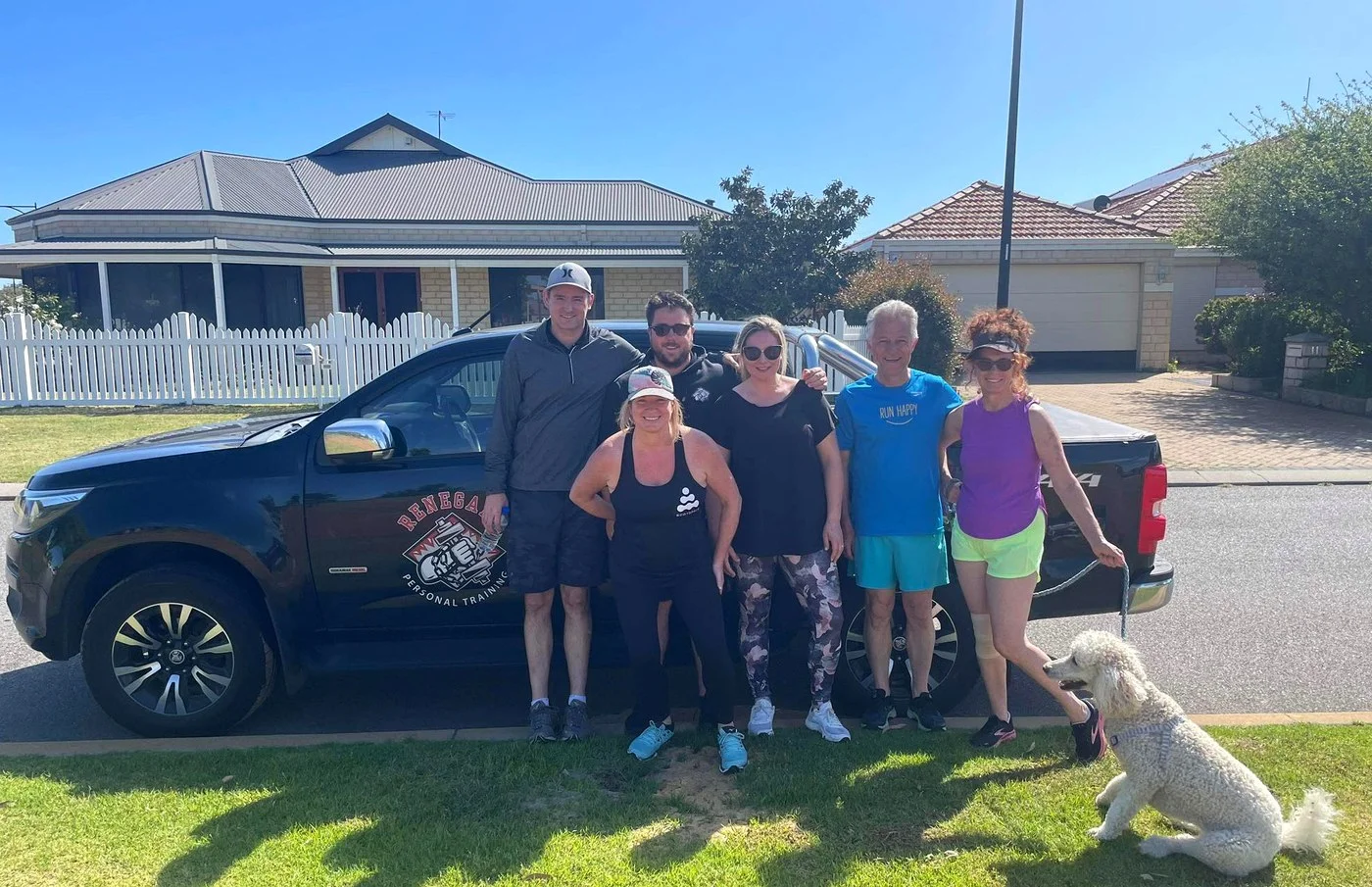 Cody Parkinson from Renegade Personal Training coaching a session