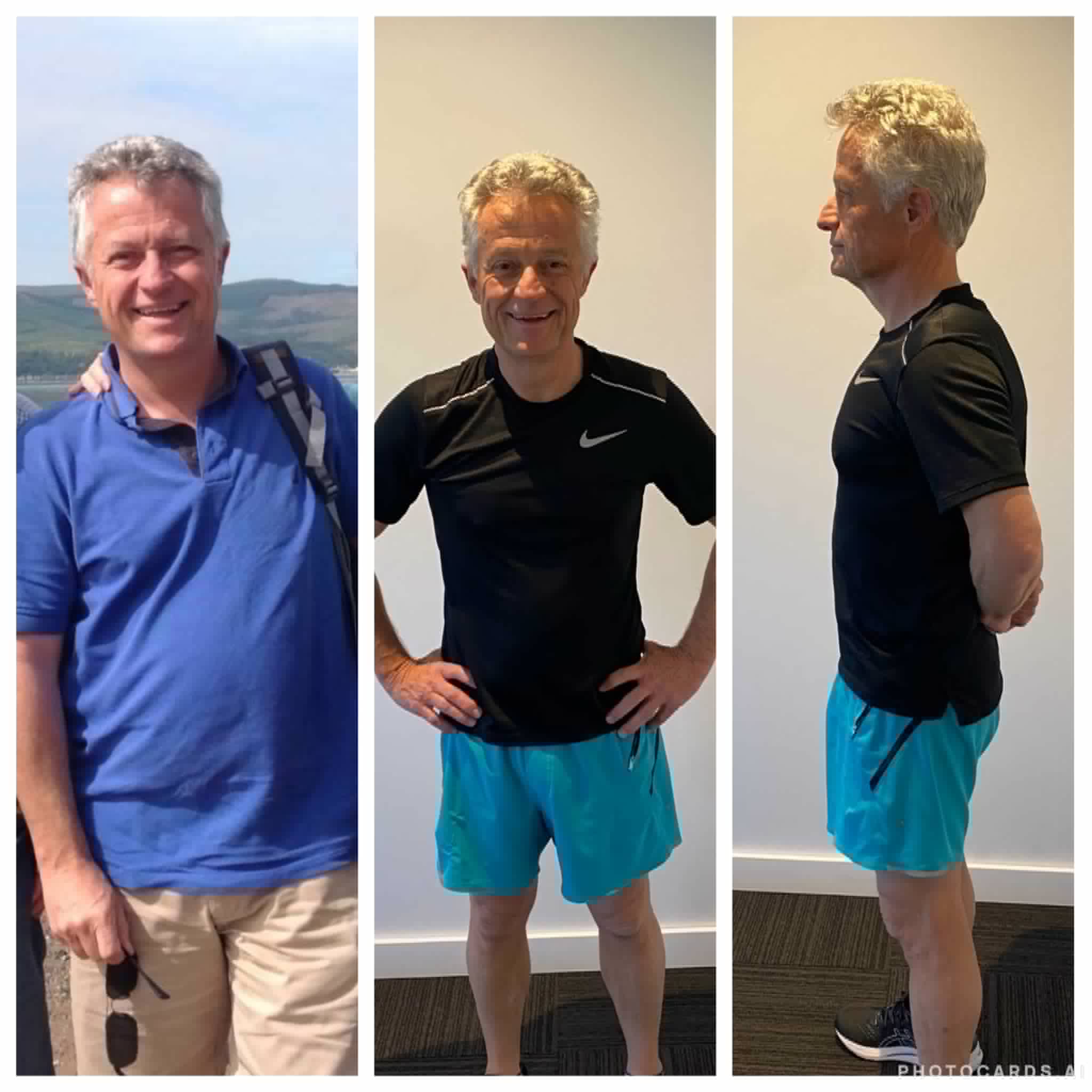 Keith before and after transformation